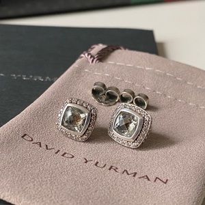 Authentic David Yurman Earrings w/diamonds